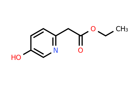 CAS 132807-30-8 | Ethyl 5-hydroxypyridine-2-acetate