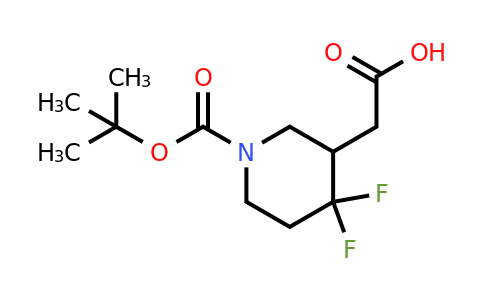 CAS 1334417-29-6 | 2-{1-[(tert-butoxy)carbonyl]-4,4-difluoropiperidin-3-yl}acetic acid