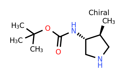 CAS 1334481-84-3 | (3R,4S)-(4-Methyl-pyrrolidin-3-yl)-carbamic acid tert-butyl ester