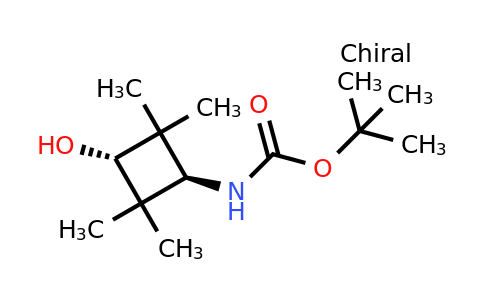 trans-tert-butyl 3-hydroxy-2,2,4,4-(tetramethyl)cyclobutylcarbamate