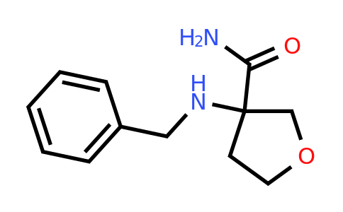 3-(benzylamino)oxolane-3-carboxamide