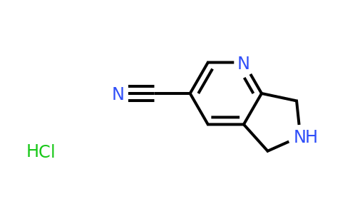 CAS 1346808-69-2 | 6,7-Dihydro-5H-pyrrolo[3,4-b]pyridine-3-carbonitrile hydrochloride