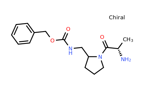 CAS 1354026-85-9 | Benzyl ((1-((S)-2-aminopropanoyl)pyrrolidin-2-yl)methyl)carbamate