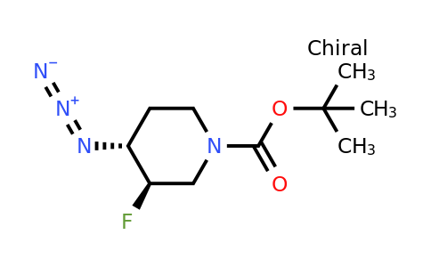 CAS 1356634-02-0 | (3,4)-Trans-tert-Butyl 4-azido-3-fluoropiperidine-1-carboxylate