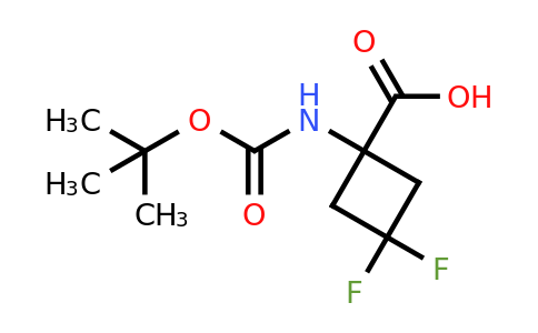 CAS 1363380-83-9 | 1-(Boc-amino)-3,3-difluorocyclobutanecarboxylic acid