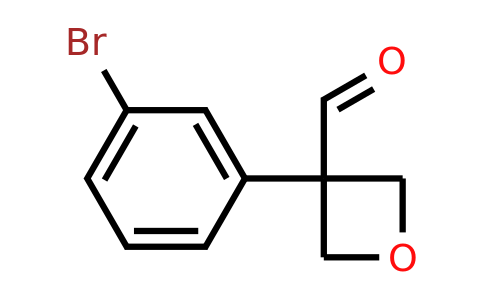 CAS 1363381-25-2 | 3-(3-bromophenyl)oxetane-3-carbaldehyde