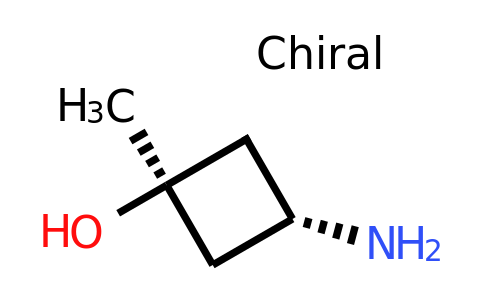 CAS 1363381-26-3 | trans-3-amino-1-methylcyclobutan-1-ol
