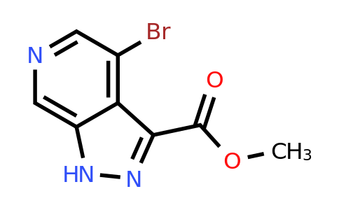 CAS 1363381-48-9 | methyl 4-bromo-1H-pyrazolo[3,4-c]pyridine-3-carboxylate