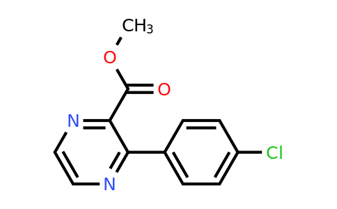 CAS 1363382-34-6 | 3-(4-Chloro-phenyl)-pyrazine-2-carboxylic acid methyl ester