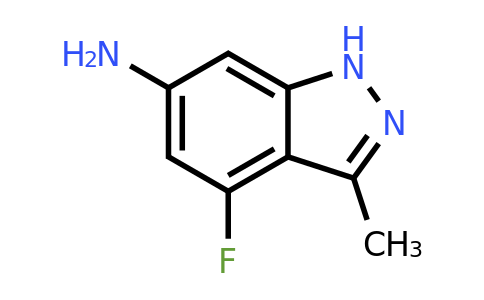 CAS 1363382-44-8 | 6-Amino-4-fluoro-3-methyl-1H-indazole