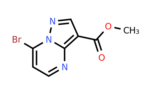 CAS 1363382-48-2 | Methyl 7-bromopyrazolo[1,5-A]pyrimidine-3-carboxylate
