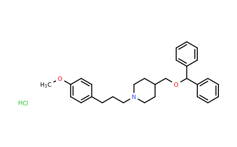 CAS 136647-02-4 | 4-[(Diphenylmethoxy)methyl]-1-[3-(4-methoxyphenyl)propyl]-piperidine hydrochloride