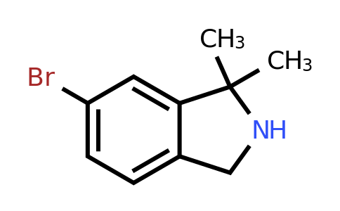 CAS 1368153-67-6 | 6-bromo-1,1-dimethyl-2,3-dihydro-1H-isoindole