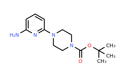 CAS 1370453-99-8 | tert-butyl 4-(6-aminopyridin-2-yl)piperazine-1-carboxylate