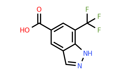 CAS 1374258-45-3 | 7-(trifluoromethyl)-1H-indazole-5-carboxylic acid