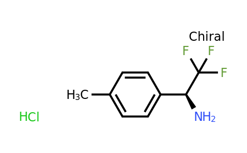 CAS 1391361-49-1 | (S)-2,2,2-Trifluoro-1-p-tolyl-ethylamine hydrochloride