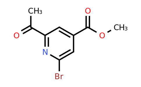 CAS 1393530-08-9 | Methyl 2-acetyl-6-bromoisonicotinate