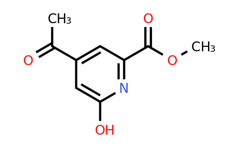 CAS 1393530-41-0 | Methyl 4-acetyl-6-hydroxypyridine-2-carboxylate