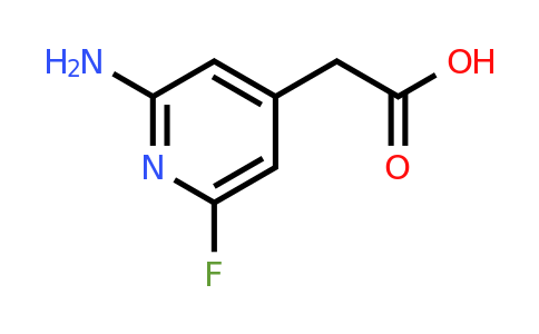 CAS 1393530-61-4 | (2-Amino-6-fluoropyridin-4-YL)acetic acid