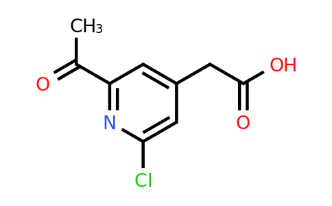 CAS 1393530-66-9 | (2-Acetyl-6-chloropyridin-4-YL)acetic acid