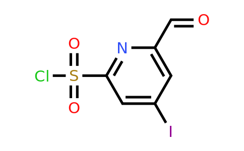 CAS 1393533-92-0 | 6-Formyl-4-iodopyridine-2-sulfonyl chloride