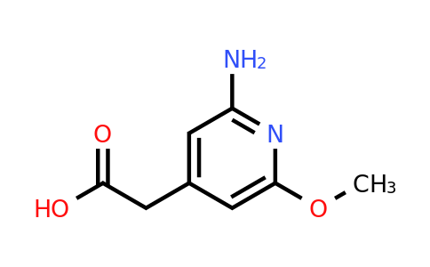 CAS 1393539-94-0 | (2-Amino-6-methoxypyridin-4-YL)acetic acid