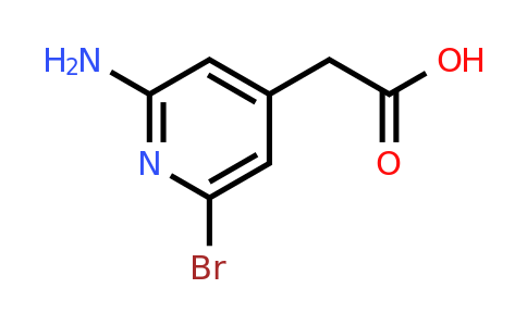 CAS 1393541-40-6 | (2-Amino-6-bromopyridin-4-YL)acetic acid