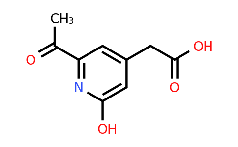 CAS 1393541-50-8 | (2-Acetyl-6-hydroxypyridin-4-YL)acetic acid