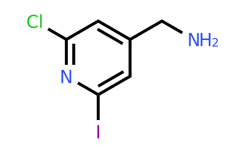 CAS 1393547-61-9 | (2-Chloro-6-iodopyridin-4-YL)methylamine