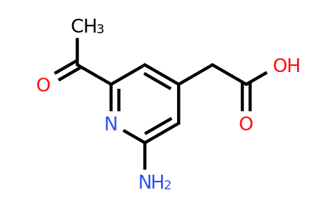 CAS 1393548-19-0 | (2-Acetyl-6-aminopyridin-4-YL)acetic acid