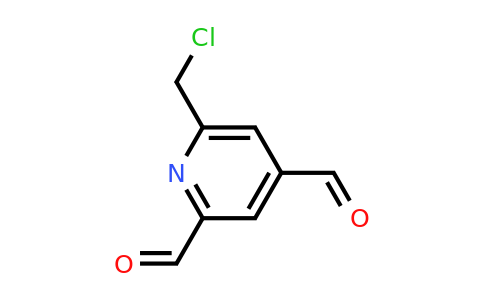 CAS 1393550-18-9 | 6-(Chloromethyl)pyridine-2,4-dicarbaldehyde