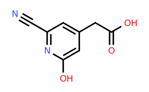 CAS 1393551-87-5 | (2-Cyano-6-hydroxypyridin-4-YL)acetic acid