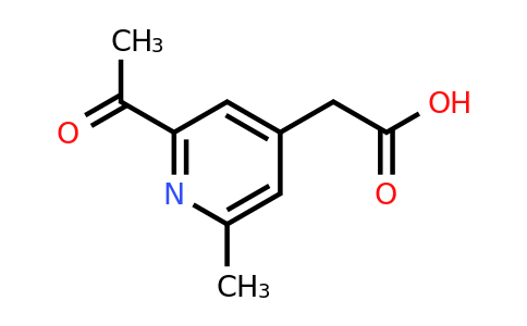 CAS 1393551-93-3 | (2-Acetyl-6-methylpyridin-4-YL)acetic acid