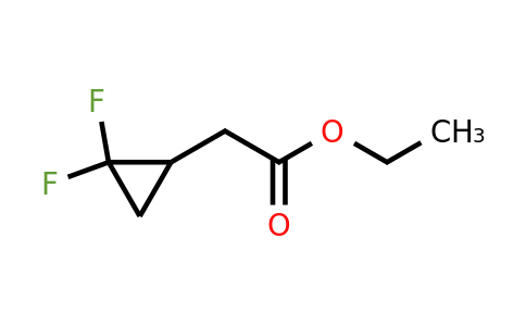 CAS 1393553-89-3 | ethyl 2-(2,2-difluorocyclopropyl)acetate