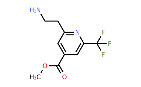 CAS 1393555-01-5 | Methyl 2-(2-aminoethyl)-6-(trifluoromethyl)isonicotinate