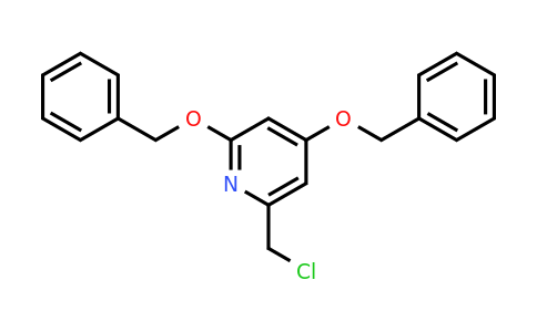 CAS 1393555-34-4 | 2,4-Bis(benzyloxy)-6-(chloromethyl)pyridine