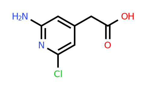 CAS 1393557-06-6 | (2-Amino-6-chloropyridin-4-YL)acetic acid