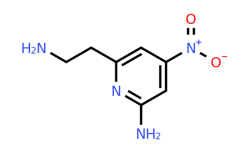 CAS 1393558-56-9 | 6-(2-Aminoethyl)-4-nitropyridin-2-amine
