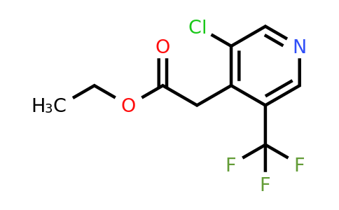 CAS 1393560-65-0 | Ethyl [3-chloro-5-(trifluoromethyl)pyridin-4-YL]acetate