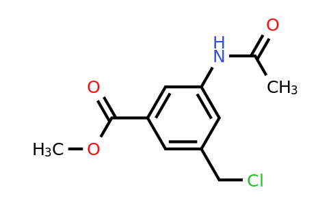 CAS 1393561-80-2 | Methyl 3-(acetylamino)-5-(chloromethyl)benzoate