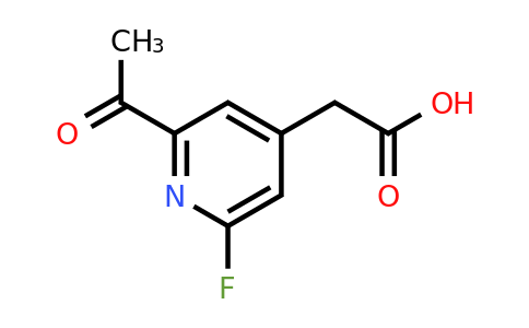 CAS 1393568-77-8 | (2-Acetyl-6-fluoropyridin-4-YL)acetic acid