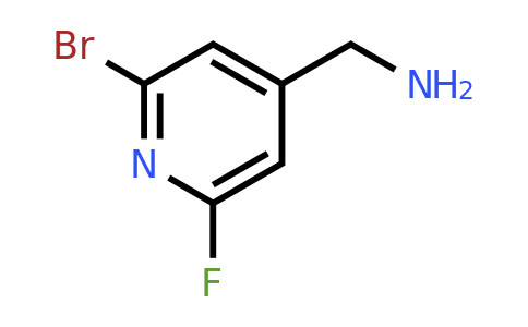 CAS 1393570-84-7 | (2-Bromo-6-fluoropyridin-4-YL)methylamine