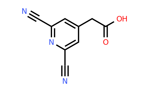CAS 1393572-86-5 | (2,6-Dicyanopyridin-4-YL)acetic acid