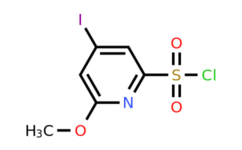 CAS 1393573-44-8 | 4-Iodo-6-methoxypyridine-2-sulfonyl chloride