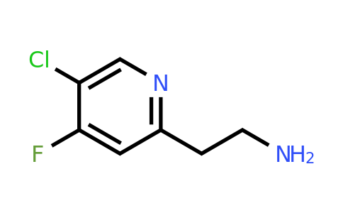 CAS 1393574-61-2 | 2-(5-Chloro-4-fluoropyridin-2-YL)ethanamine