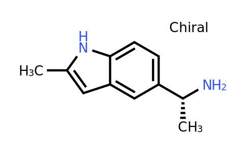 CAS 1401726-48-4 | (1R)-1-(2-methyl-1H-indol-5-yl)ethan-1-amine