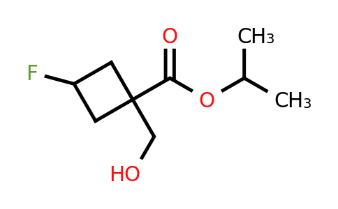 CAS 1403766-71-1 | propan-2-yl 3-fluoro-1-(hydroxymethyl)cyclobutane-1-carboxylate