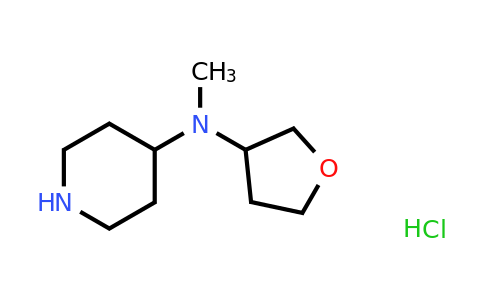CAS 1403766-96-0 | N-methyl-N-(oxolan-3-yl)piperidin-4-amine 
hydrochloride