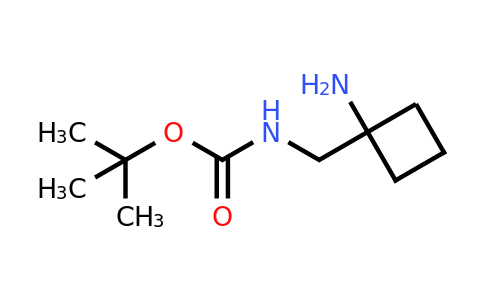 CAS 1403767-13-4 | tert-butyl N-[(1-aminocyclobutyl)methyl]carbamate