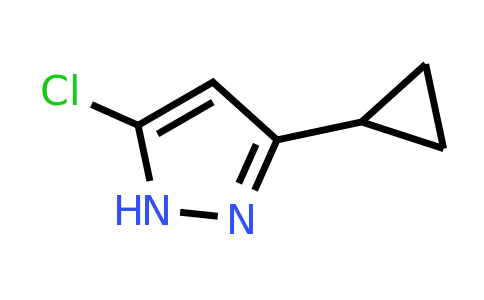 CAS 1416437-25-6 | 5-chloro-3-cyclopropyl-1H-pyrazole